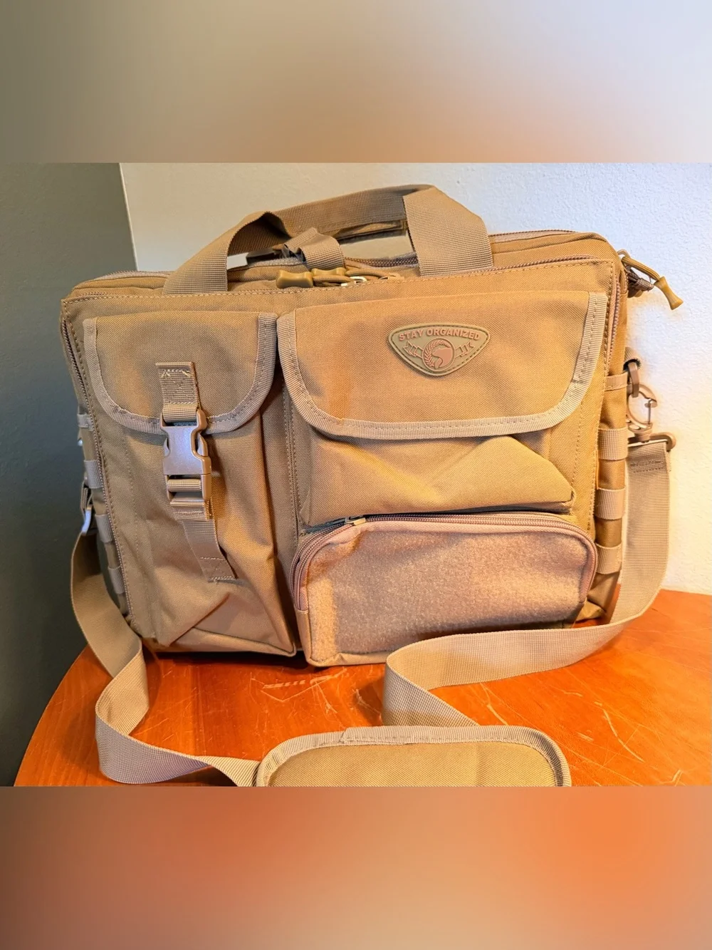 Tactical Messenger Military Laptop Briefcase for Men